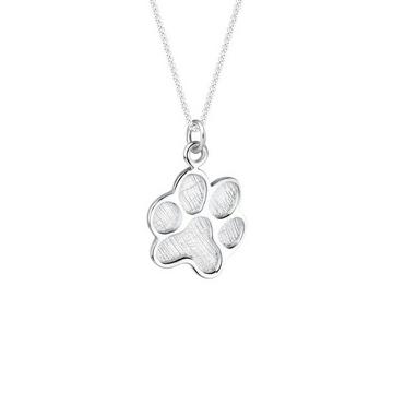 Collier Femmes Pendentif Patte Symbole Chien