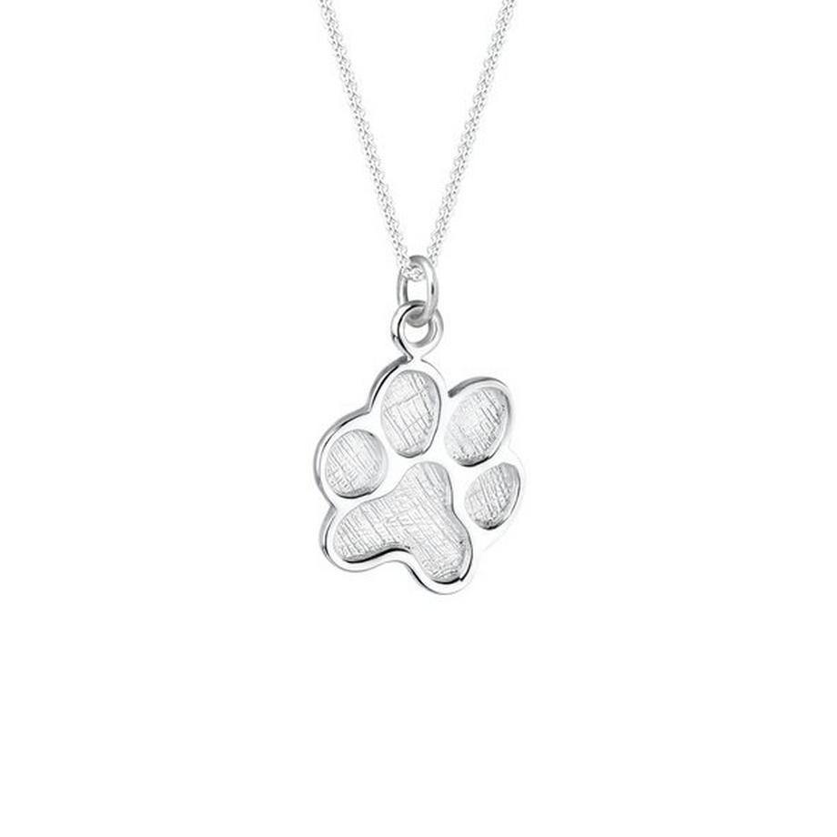 Elli  Collier Femmes Pendentif Patte Symbole Chien 