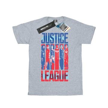 Tshirt JUSTICE LEAGUE MOVIE TEAM FLAG