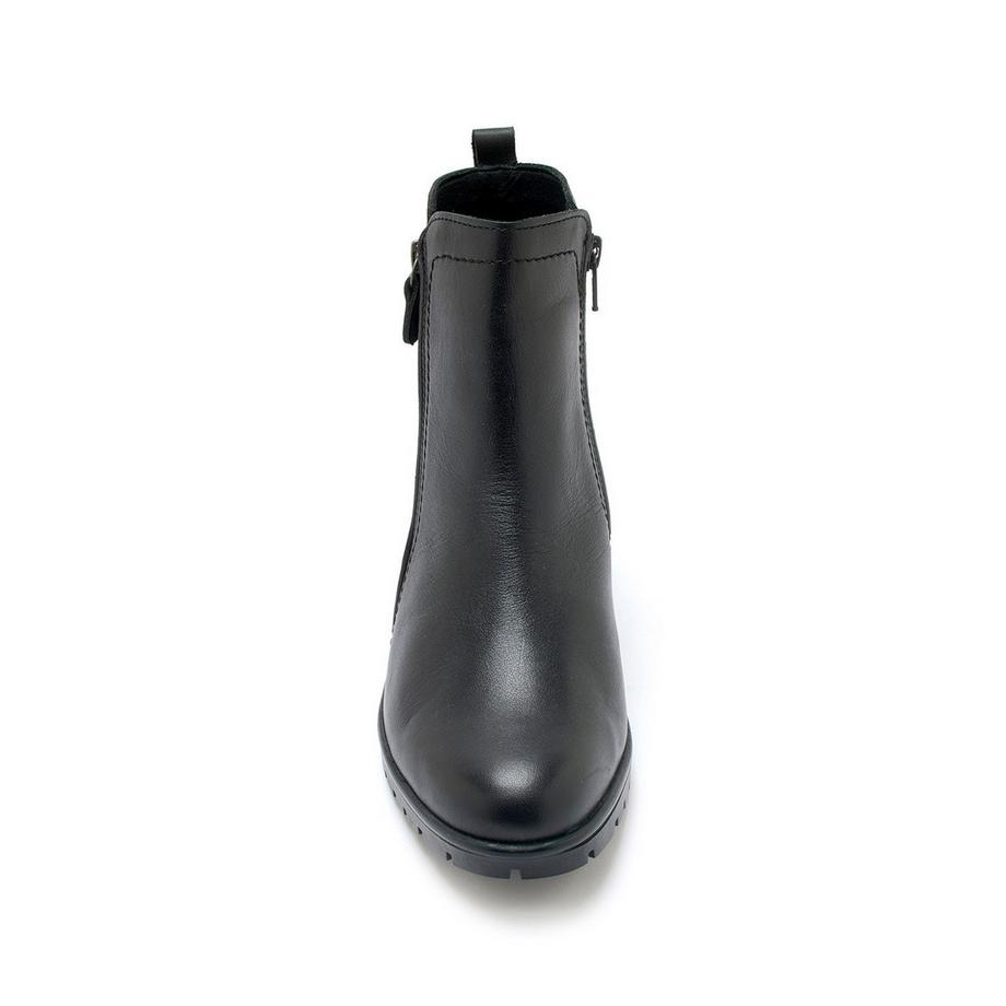 Pédiconfort  bottines cuir double zip 