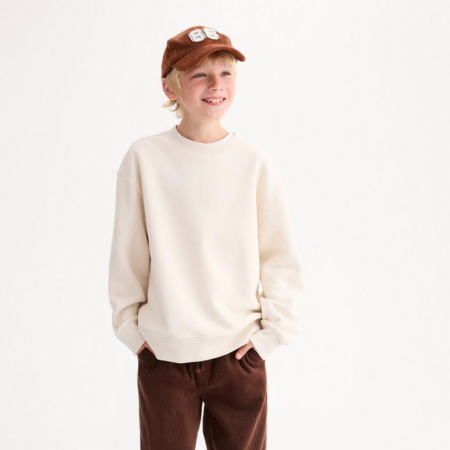 Sweatshirt mit Rundhalsausschnitt