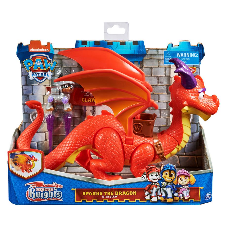 Spin Master  Paw Patrol Rescue Knights Sparks der Drache 
