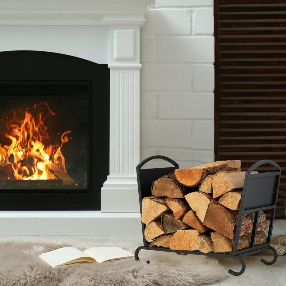 Northix Panier à bois de chauffage pliable  