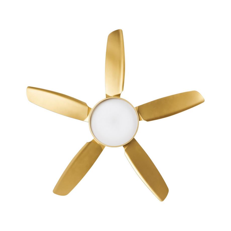 Beliani Ventilatore a soffitto con luce en Ferro Classico GOSHAABA  