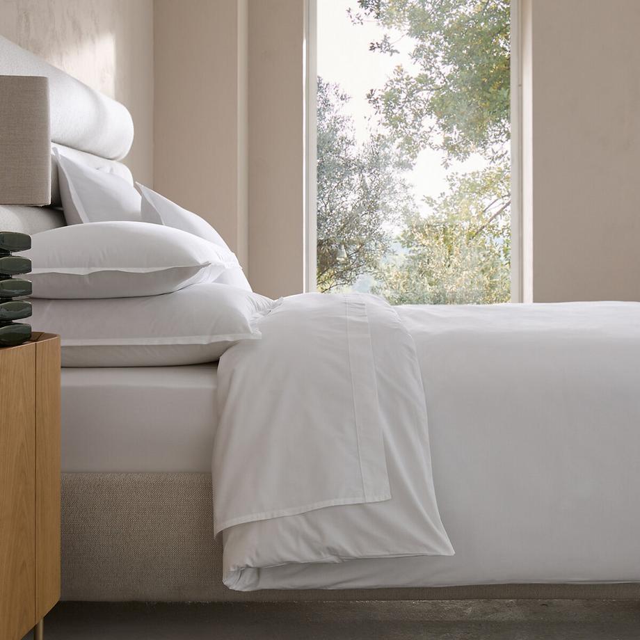Housse de couette en percale de coton 120 fils