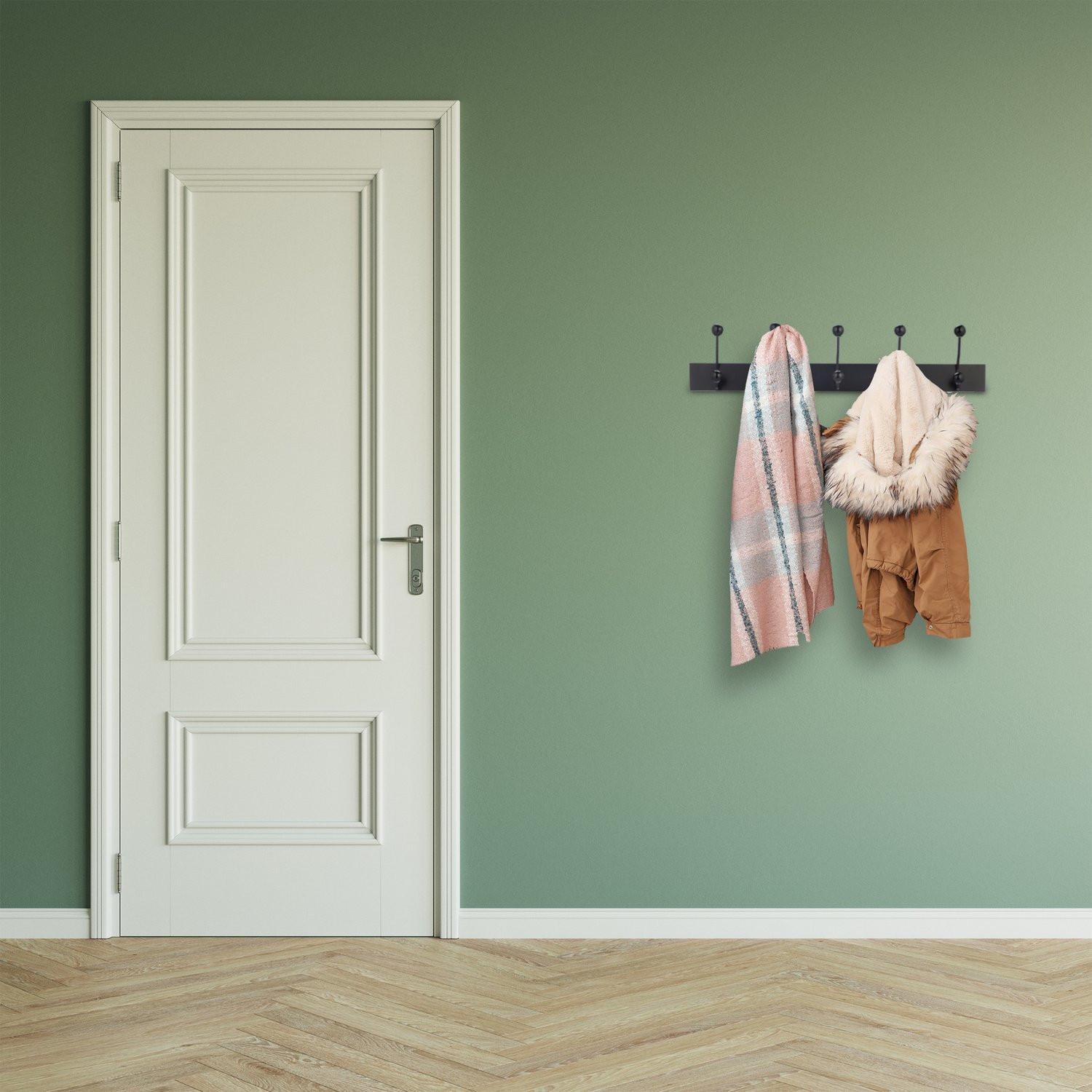 B2X Appendiabiti nero con 5 ganci  