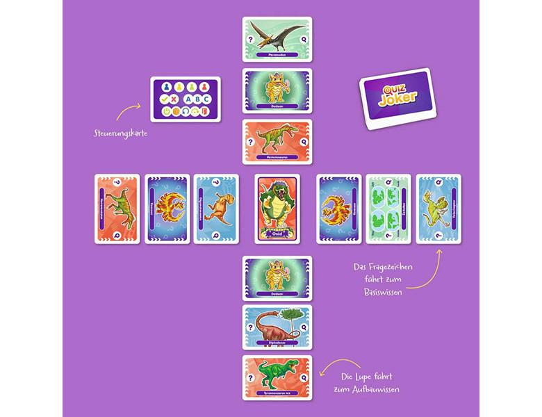 Ravensburger  Ravensburger tiptoi 00165 Quiz Dinosaurier, Quizspiel für Kinder ab 6 Jahren, für 1-4 Spieler 