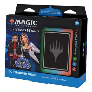 Wizards of the Coast  Universes Beyond: Doctor Who Commander-Deck Paradox Power - Magic the Gathering - EN 