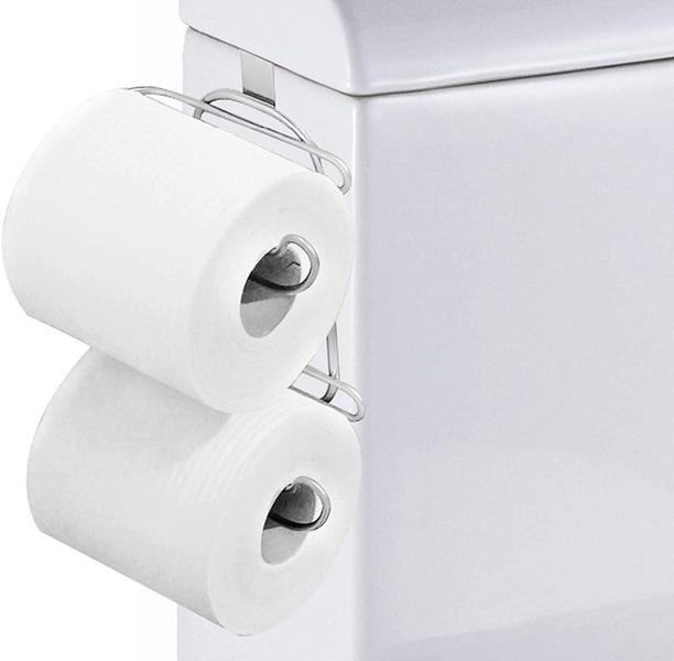 Northio Porte-rouleau de papier toilette pour le côté des toilettes  