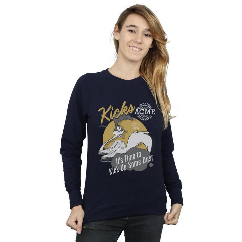 LOONEY TUNES Wile E Coyote Kicks Sweatshirt  