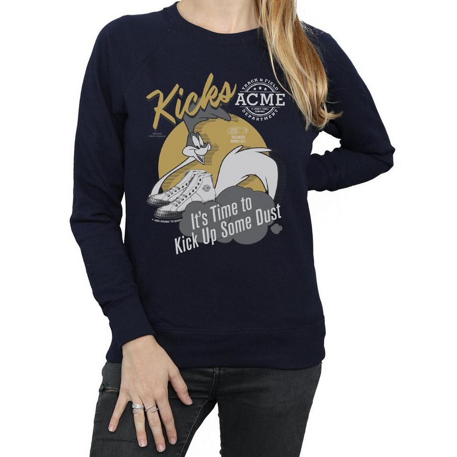 LOONEY TUNES Wile E Coyote Kicks Sweatshirt  