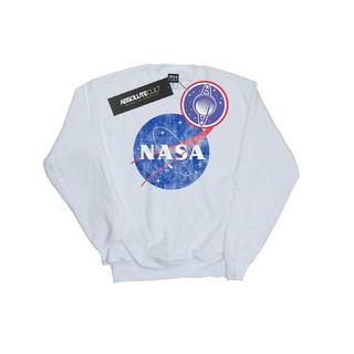 Nasa  Classic Insignia Logo Distressed Sweatshirt 