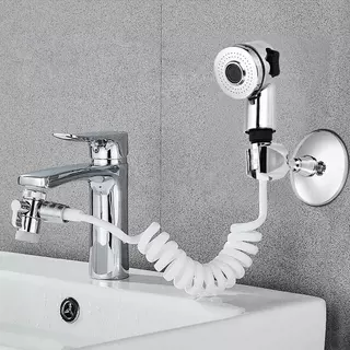 Diaqua® Support de douche pour robinet Chrome