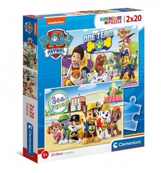 Clementoni  Puzzle Paw Patrol (2x20) 