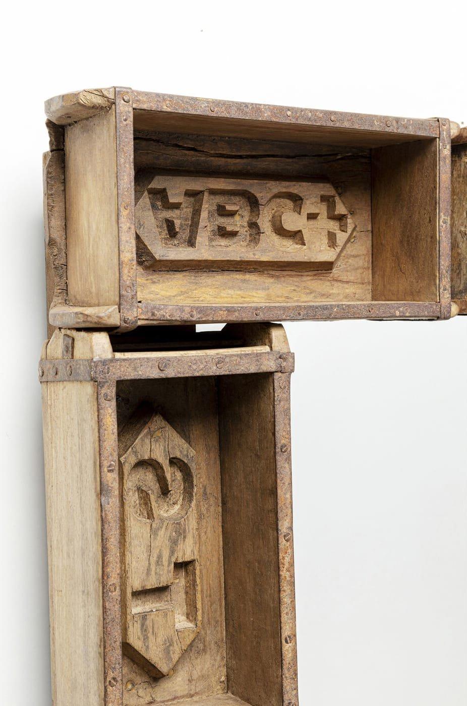 KARE Design miroir mural Brick 90x90  