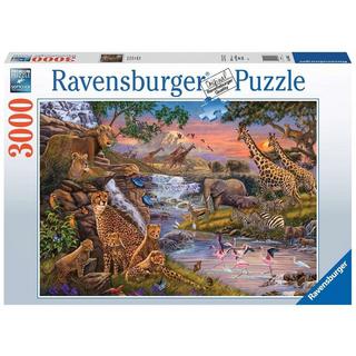 Ravensburger  Ravensburger puzzle Animaux du continent africain 3000 pièces 