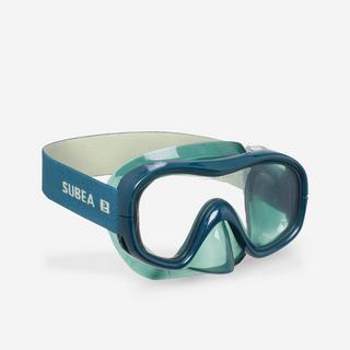 SUBEA  Kit de snorkeling - 100 COMFORT TUBA DRYTOP 