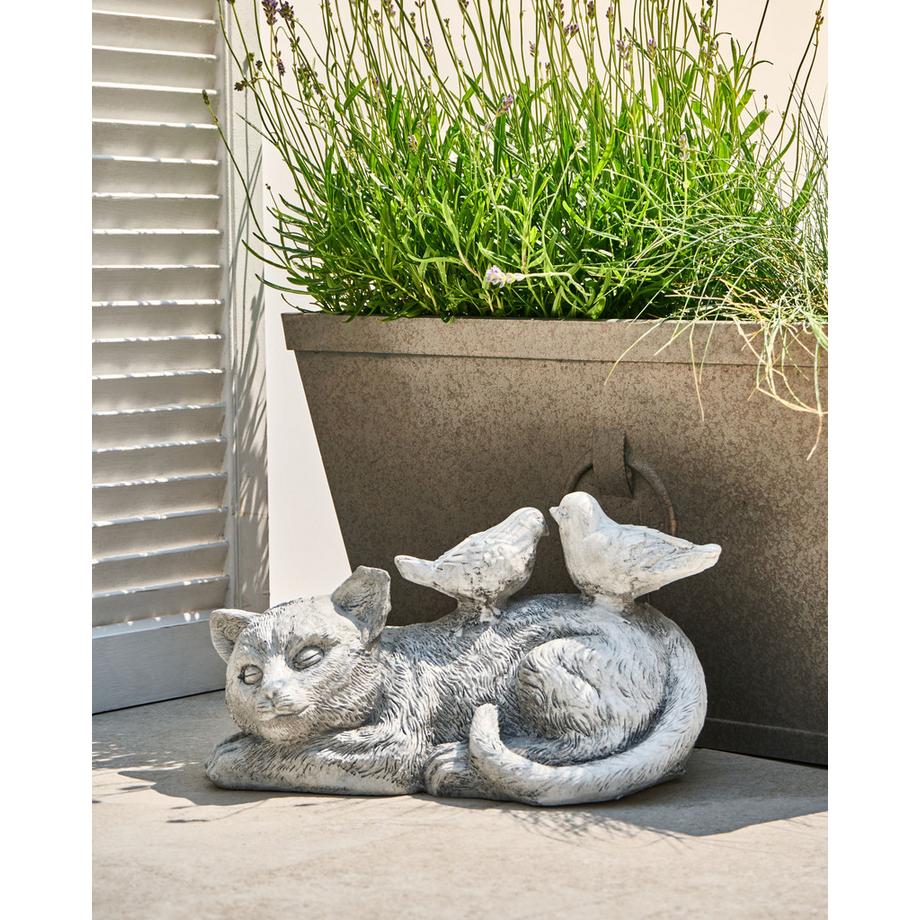 Beliani  Gartenfigur aus Magnesiumoxid  KALELA 