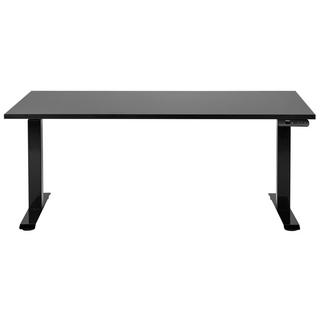 Beliani Bureau réglable en hauteur électriquement en Panneau de particules de bois Moderne DESTINES  