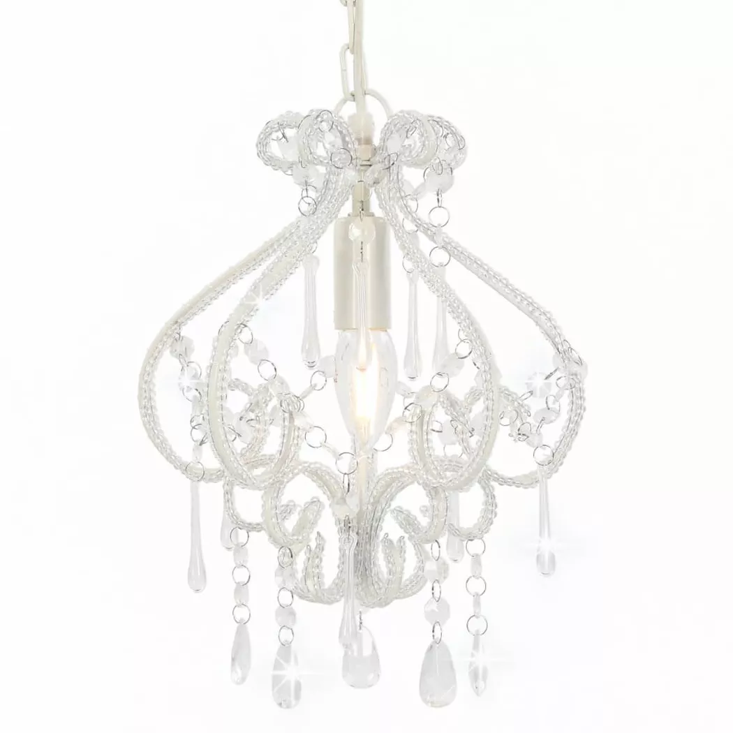 VidaXL – Deckenleuchte metall, 60 cm, Weiss