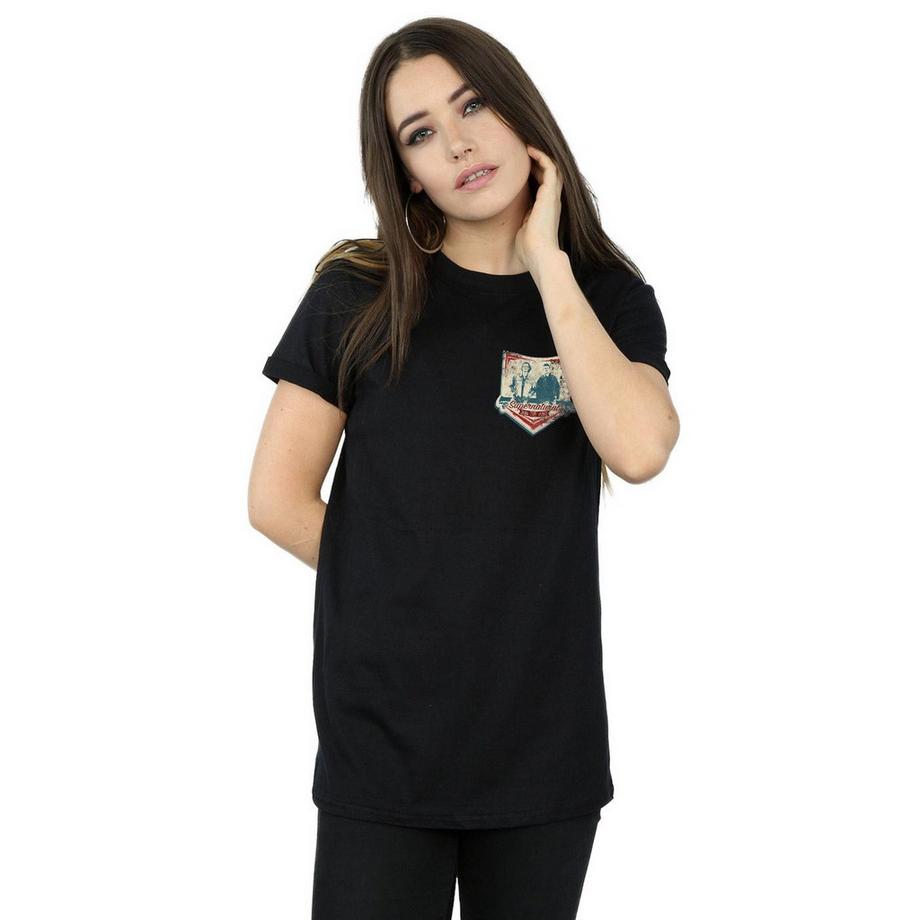 Supernatural Dean et Sam Winchester T-Shirt à Poche  
