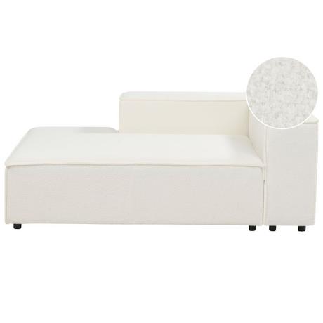 Beliani Chaiselongue aus Bouclé Modern APRICA  