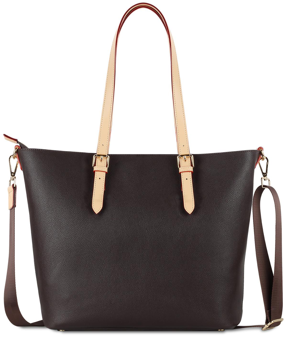 BUGATTI Ella L Shopper Marrone Scuro  