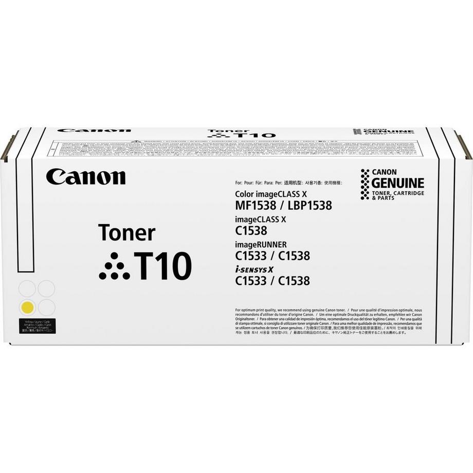 Canon  T10 Gelb original Tonerpatrone (4563C001) 