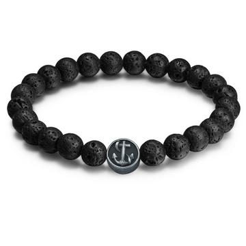 Homme Bracelet en pierres précieuses Ancre