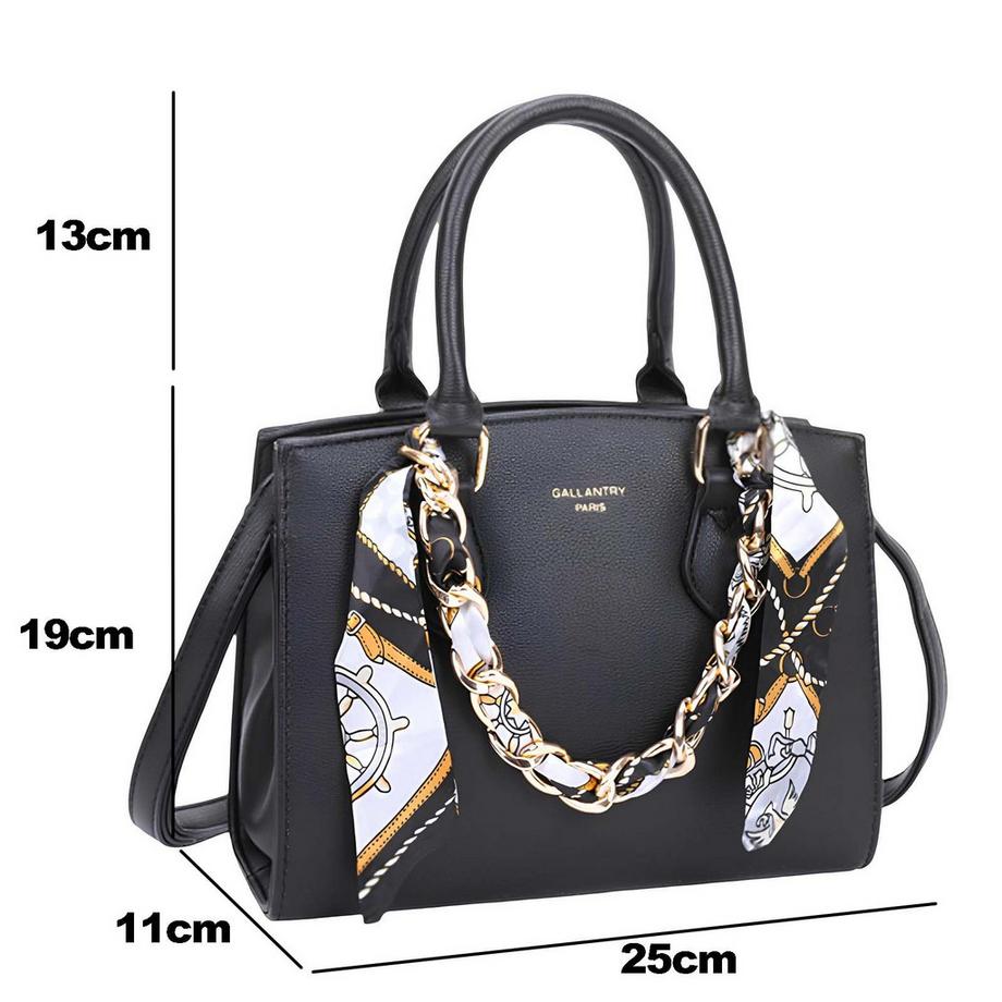 Gallantry tasche mit Kette & Tuch  