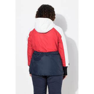 Ulla Popken Giacca Performance Impermeabile Cerniera 2 Vie Foro Pollice  