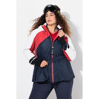 Ulla Popken Giacca Performance Impermeabile Cerniera 2 Vie Foro Pollice  