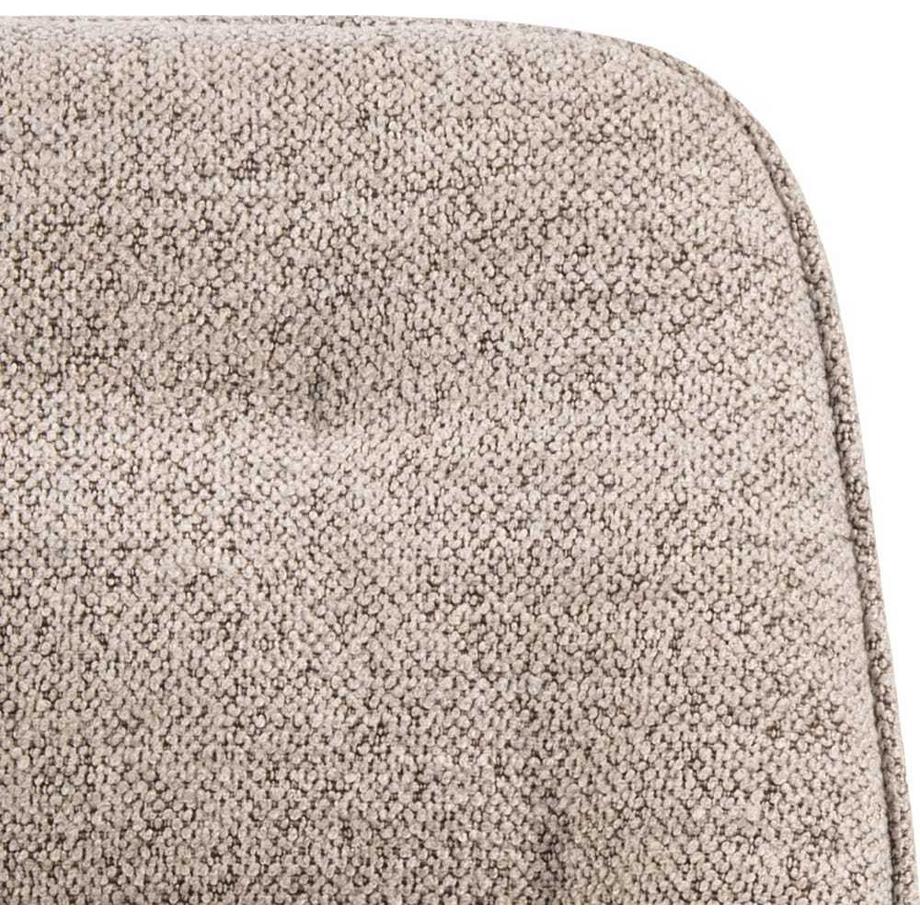 mutoni Chaise de salle à manger Shields beige (1 pièce)  