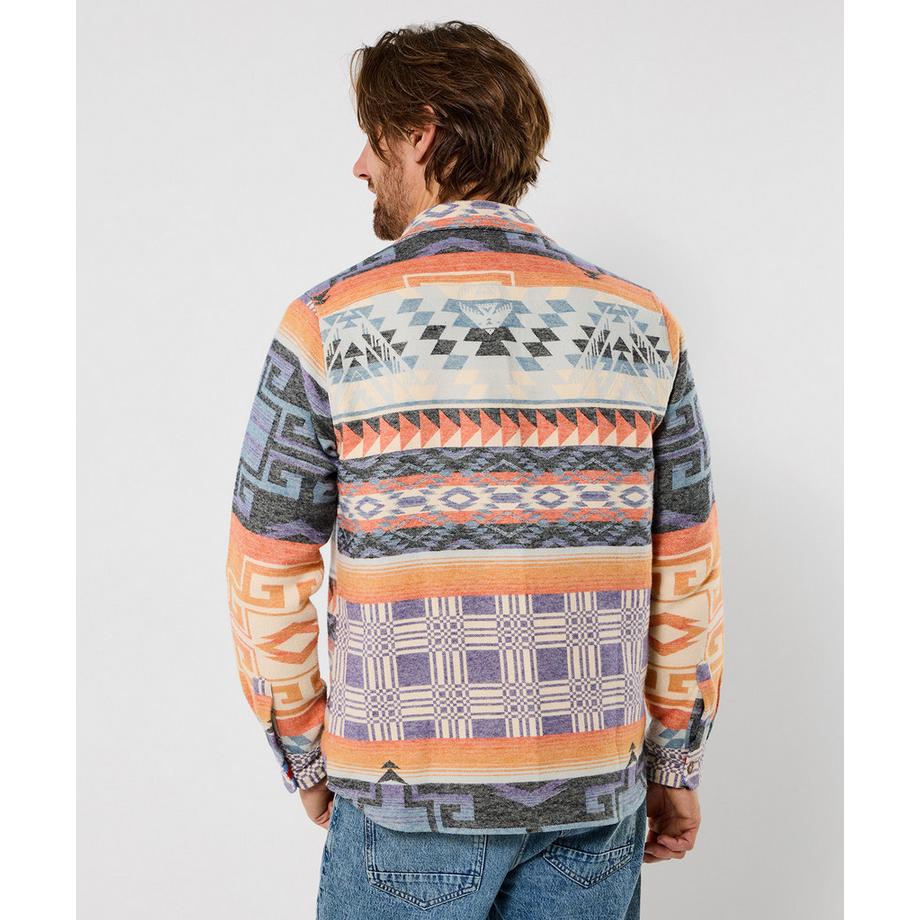 Joe Browns Hemdjacke mit Aztekenmuster  