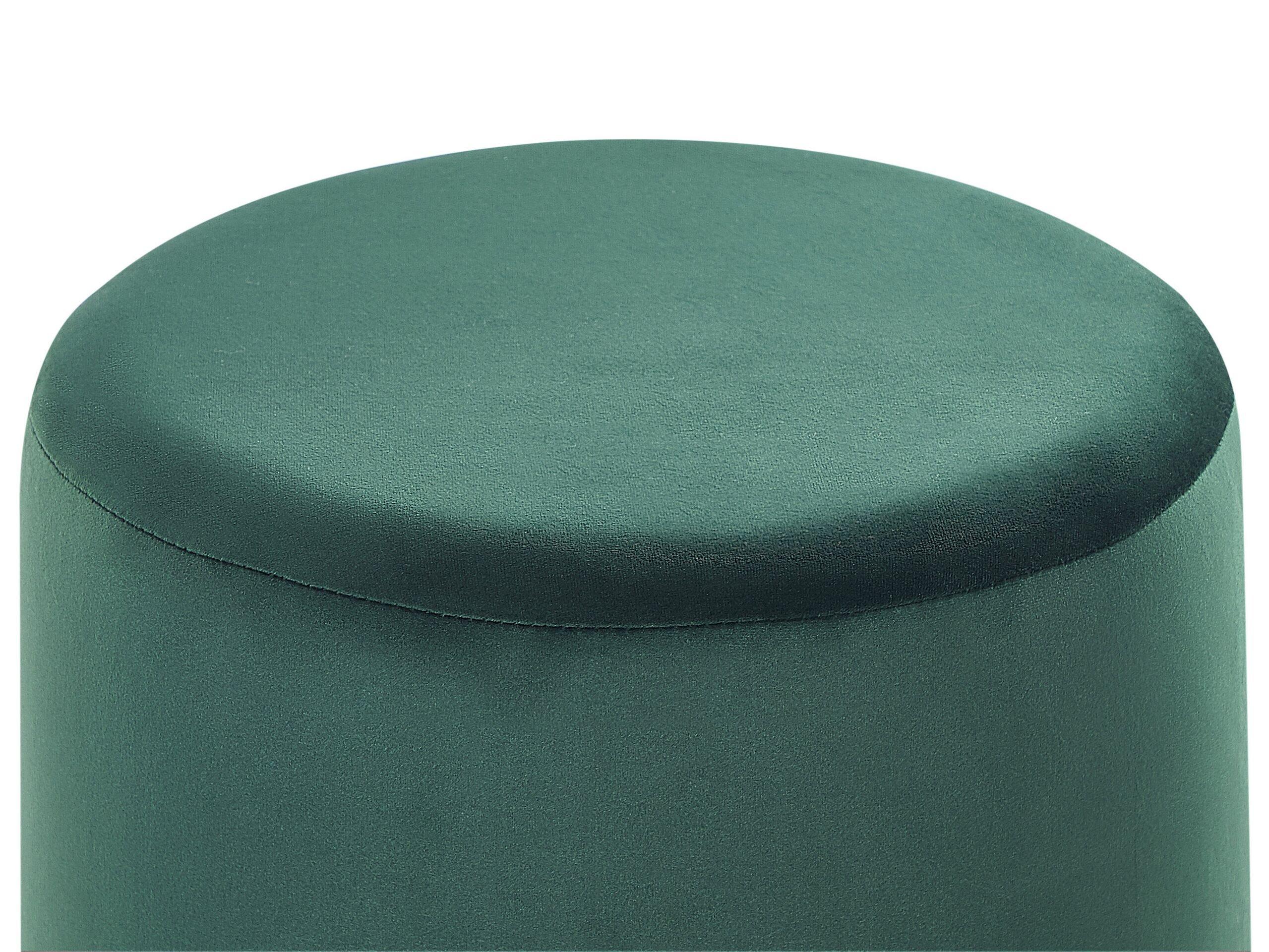 Beliani Pouf aus Samtstoff Modern SOPHIA  