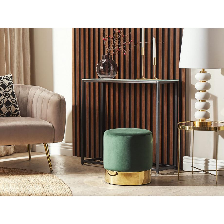 Beliani Pouf en Velluto Glamour SOPHIA  