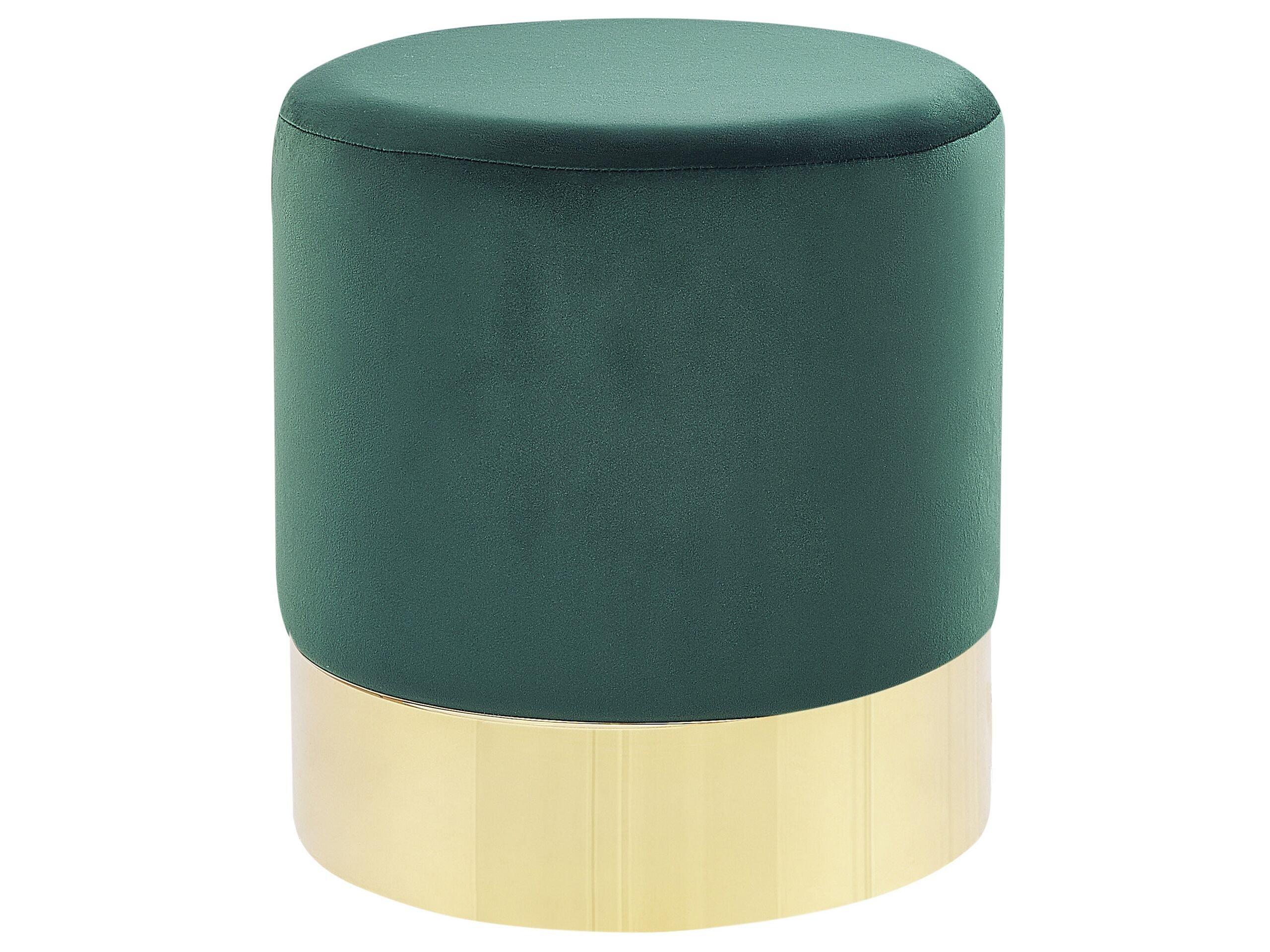 Beliani Pouf aus Samtstoff Modern SOPHIA  