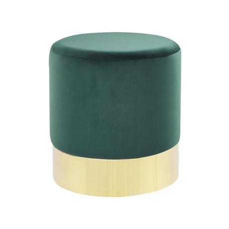 Beliani Pouf aus Samtstoff Modern SOPHIA  