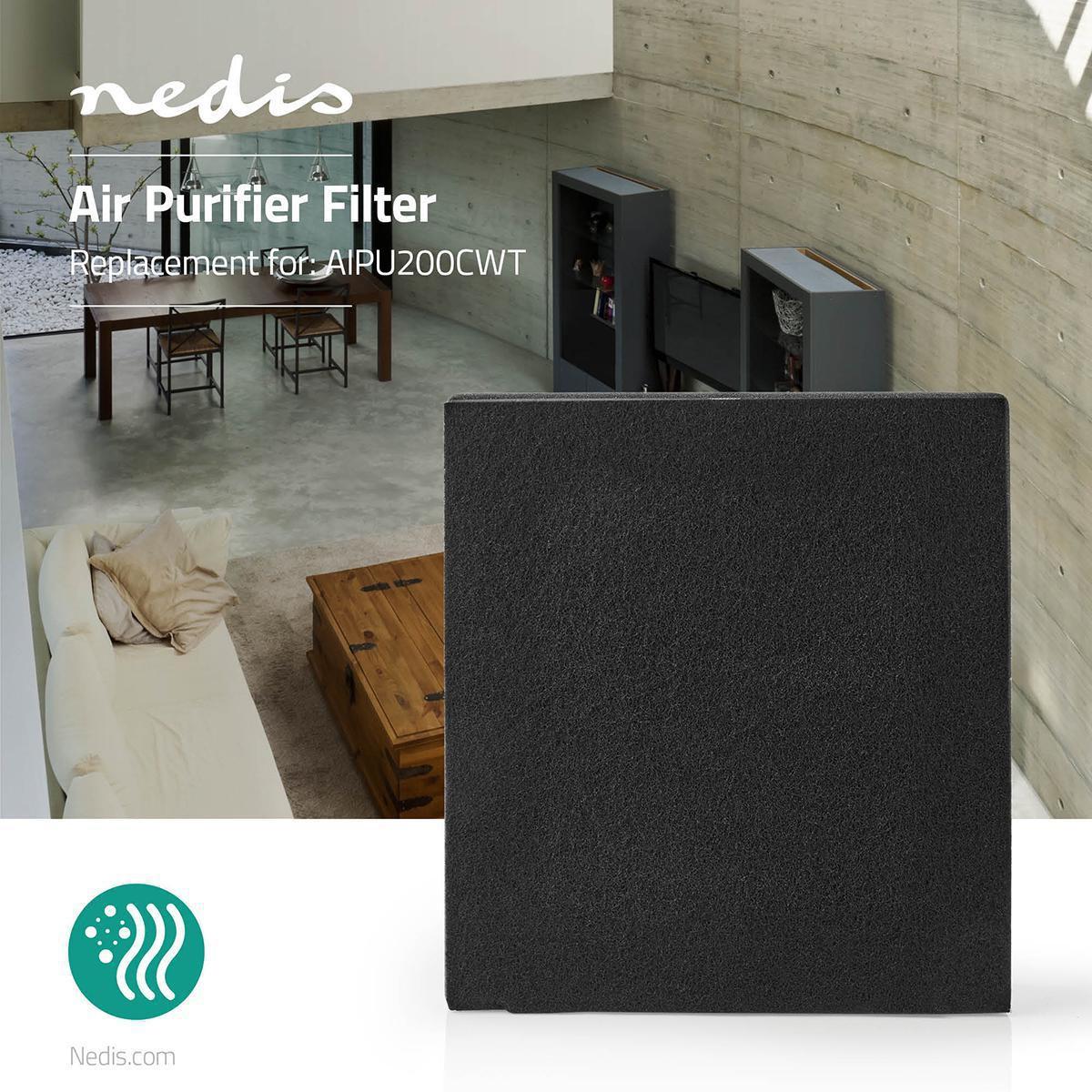 Nedis Luftreiniger Filter | Geeignet für Reinigungsmodell: AIPU200CWT  