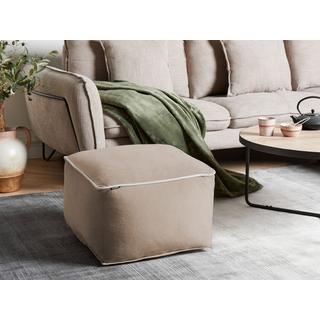 Beliani Pouf en Velluto Classico DAREYN  