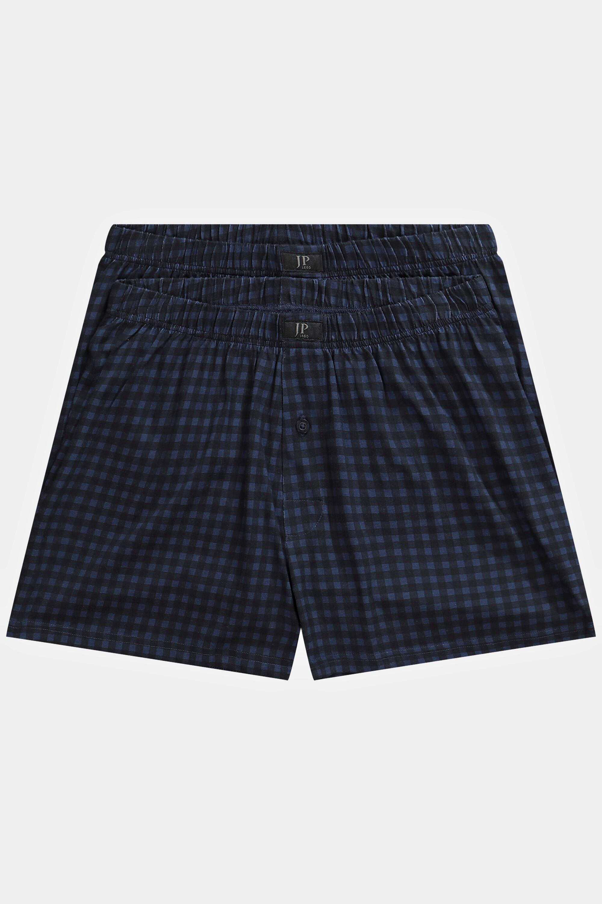 JP1880  Boxers dal taglio ampio in confezione doppia con OEKO-TEX 