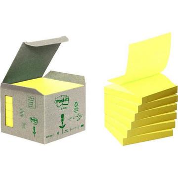 POST-IT Recycling Z-Notes 76x76mm R330-1B pastellgelb 6 Stück