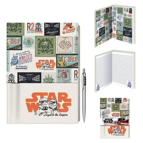 STAR WARS Notizbuch und Stift Loyal To The Empire, A5 Set  