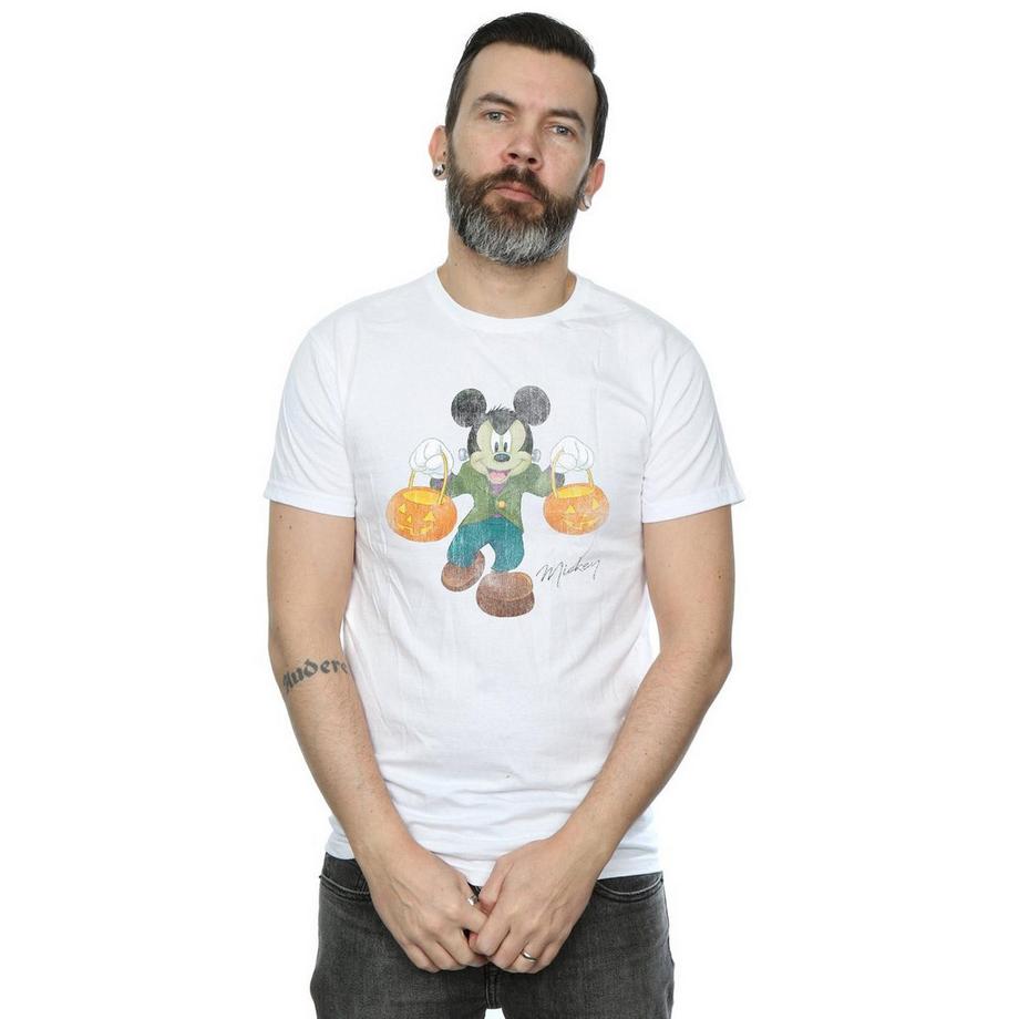 Disney Mickey Mouse Frankenstein T-Shirt Halloween  