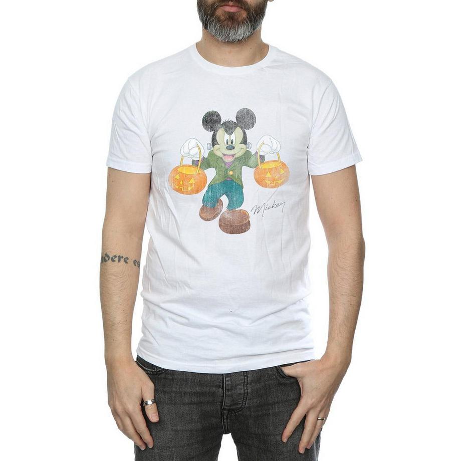 Disney Mickey Mouse Frankenstein T-Shirt Halloween  
