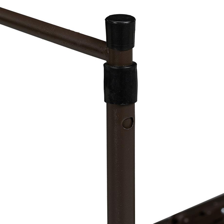 B2X Klappbarer Gartentisch, höhenverstellbar  