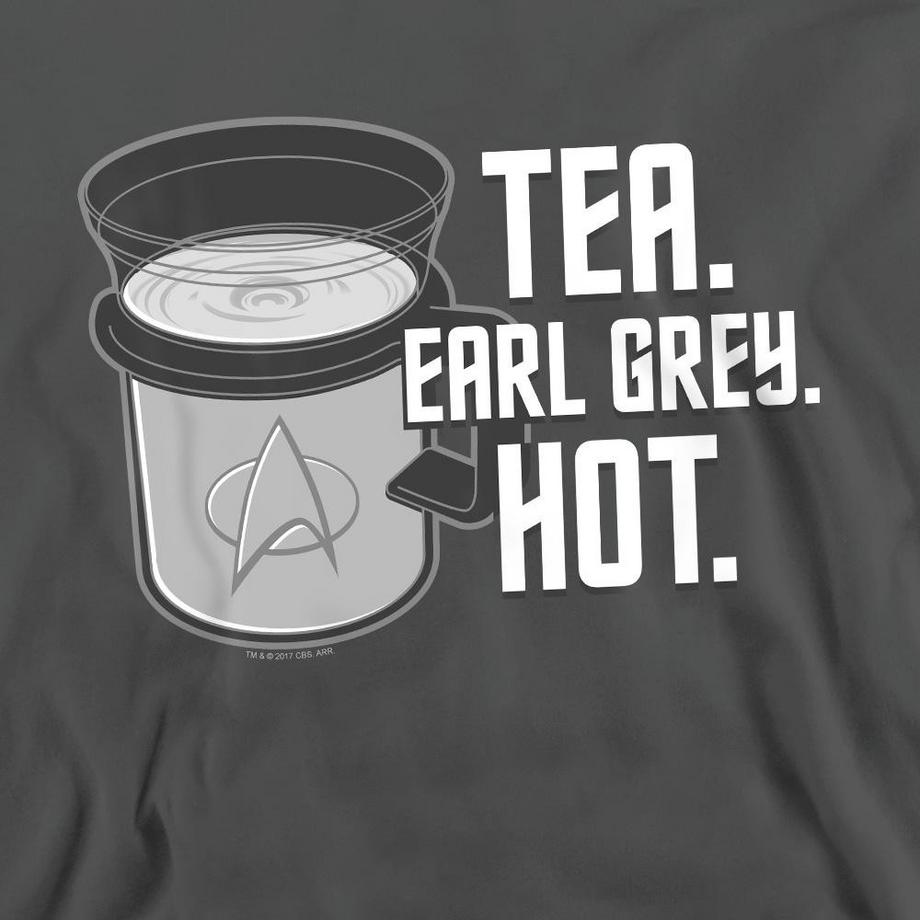 Star Trek Earl Grey Bedrucktes Regular Fit Sweatshirt  