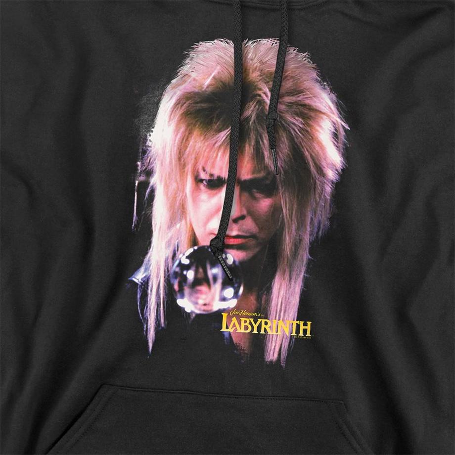 Labyrinth Goblin King Felpa Con Cappuccio  