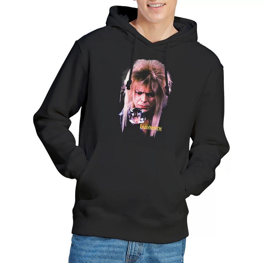 Labyrinth Goblin King Felpa Con Cappuccio  