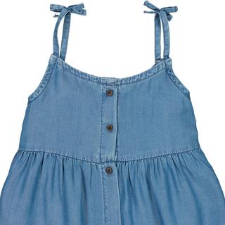 La Redoute Collections  Robe à fines bretelles en denim light 